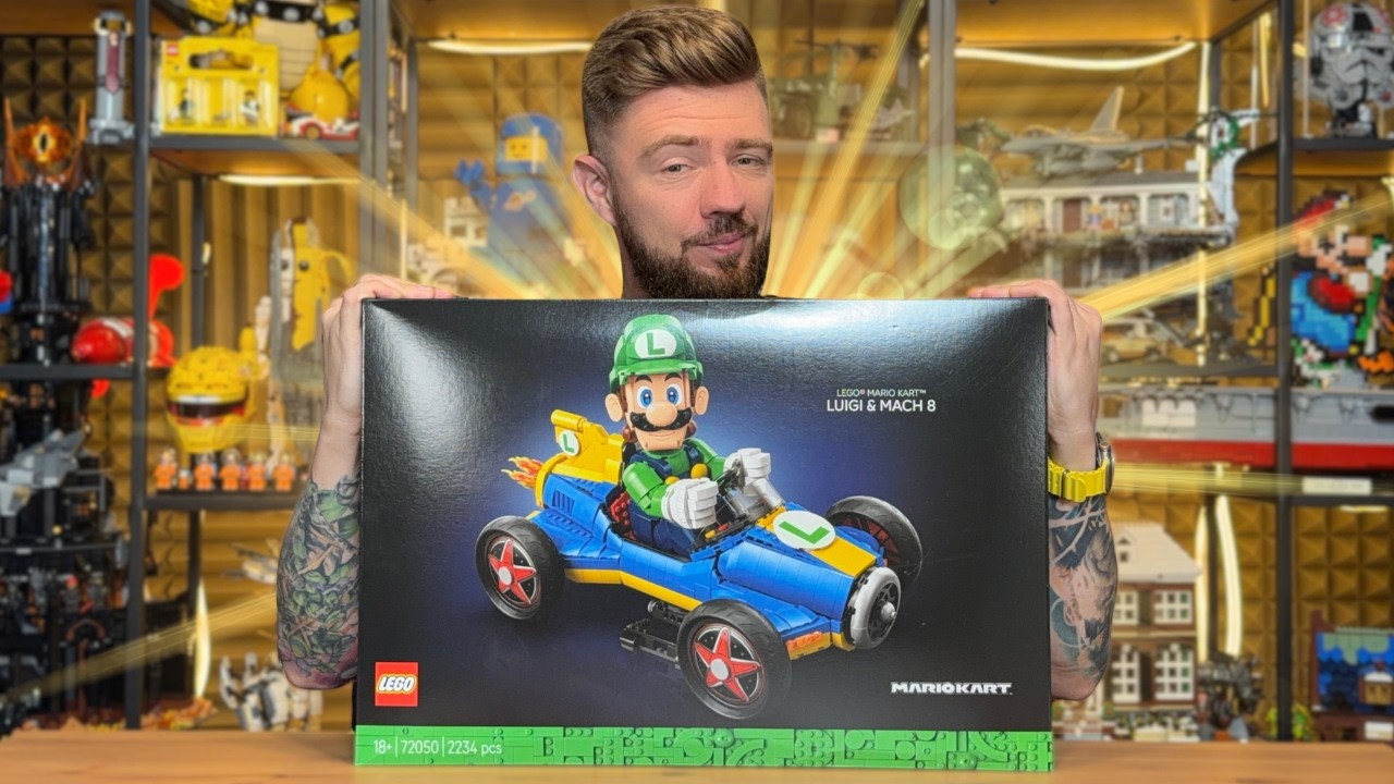MARIO KART: LUIGI I MACH 8 🛞 LEGO SUPER MARIO 72050 RECENZJA