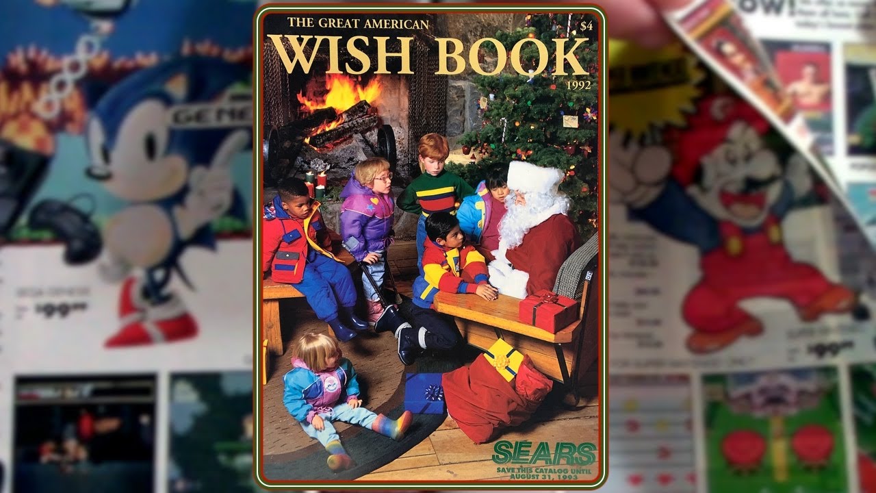 1992 Sears Wish Book - Christmas Catalog - Full of Classic Toys,  Retro Electronics, and Gifts
