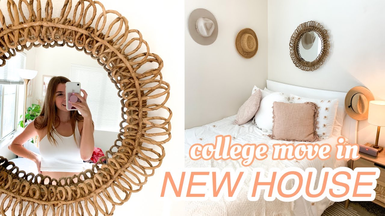 COLLEGE MOVE IN VLOG! our new *HOUSE*
