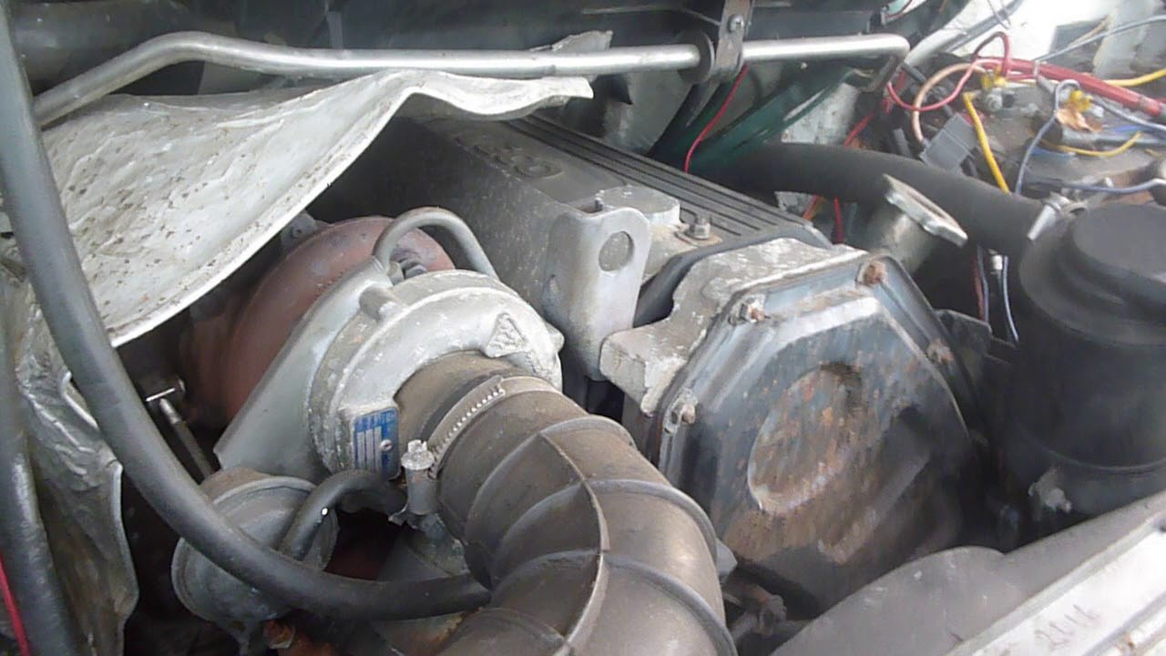 engine running video Iveco 40-10 4x4 Chain driven cam