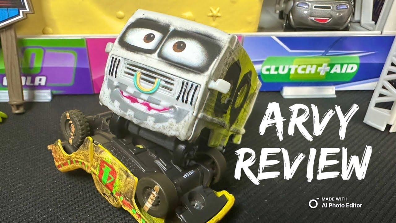 Disney Pixar Cars 3 Thunder Hollow Racer Review: Arvy!