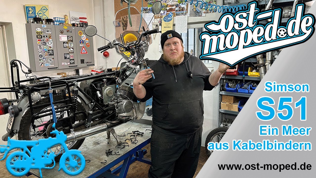 Simson S51 | Ein Meer aus Kabelbindern | Folge 1