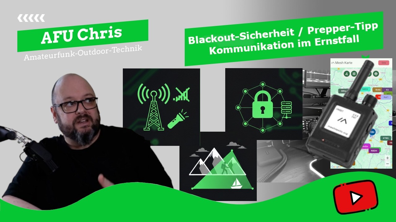 Blackout-Sicherheit: Kommunikation im Ernstfall! 📡 Prepper-Tipp: Privates Netz ohne Strom & Internet