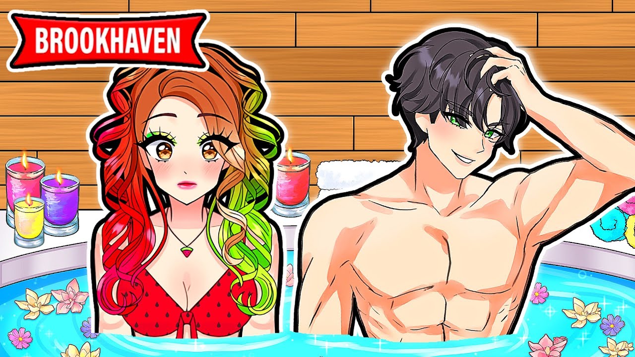 I Went To A SPA With MY CRUSH..(Brookhaven)