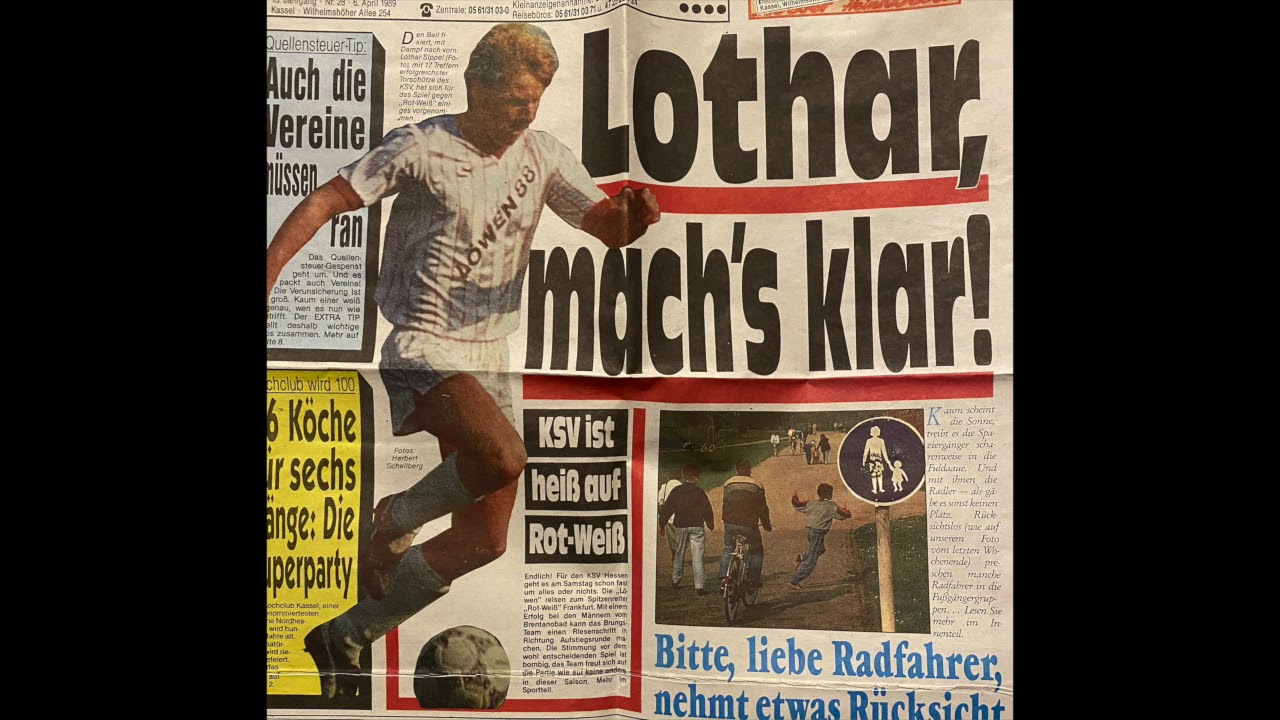 KSV Hessen Kassel - Lothar Sippel