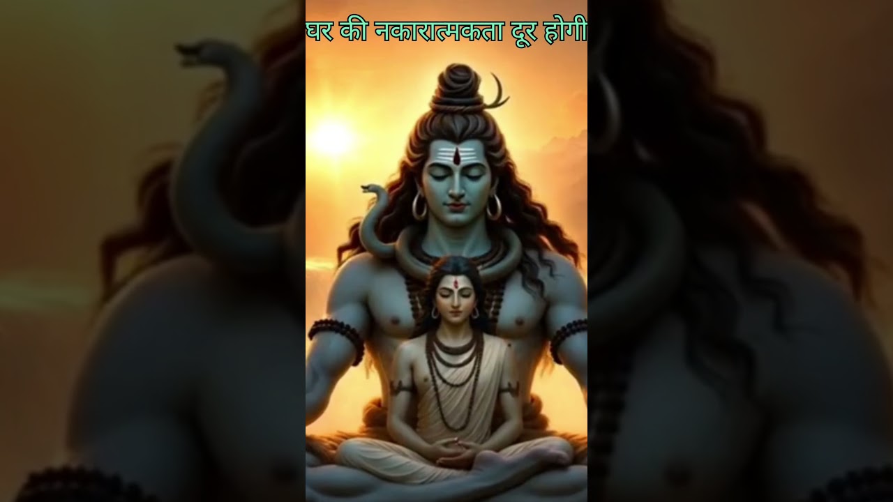 &ldquo;यह मंत्र सुनते ही घर की नकारात्मकता तुरंत दूर होगी | शिव शक्ति मंत्र&rdquo;!Shorts 🕉️