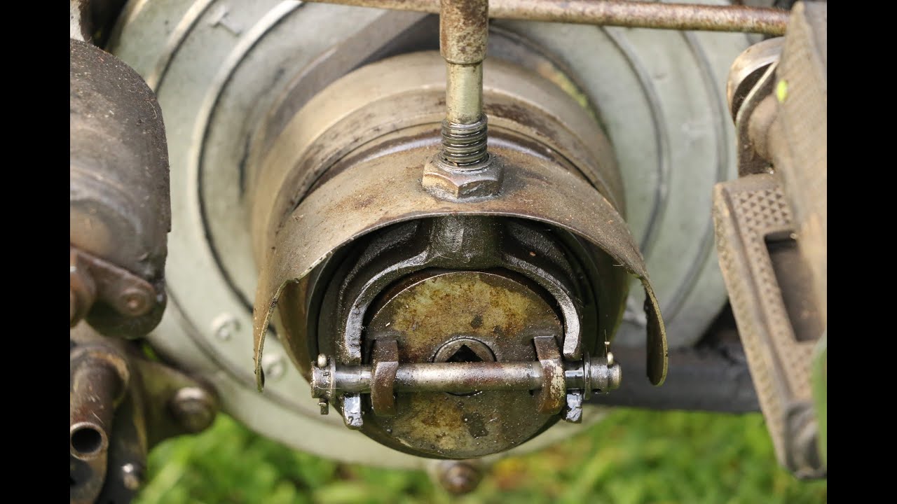 Veteran NSU Motorcycle 2 Speed Pulley Main Body Disassembly