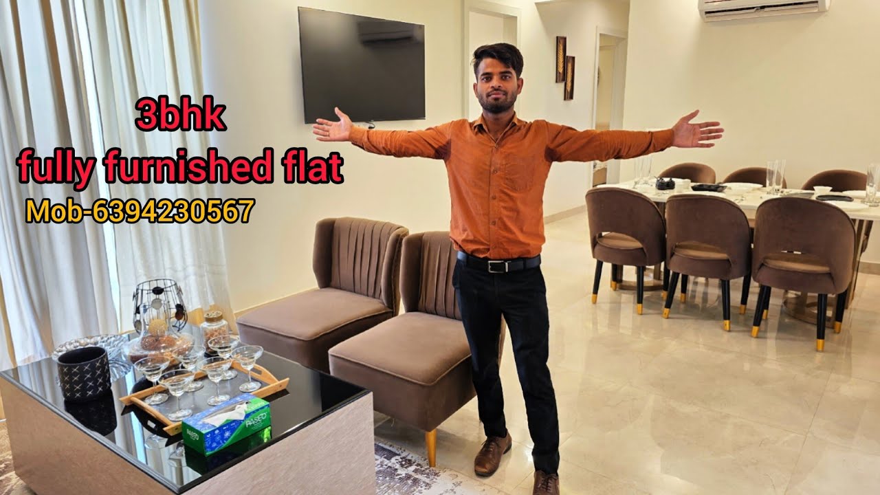 3 bhk fully furnished flat/ eldeco city iim road lucknow/ lucknow property/ #property #eldeco 