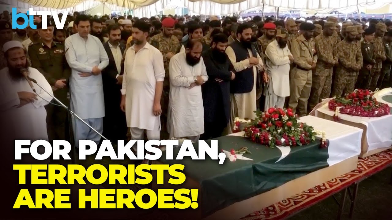 From Terror To Tribute: How Pak Gave Martyrs’ Farewell To Terrorists Killed In #OperationSindoor