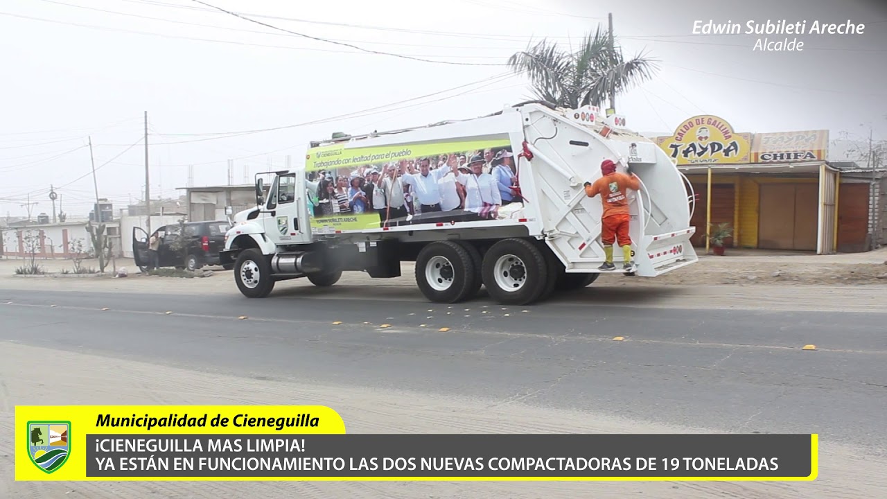 ¡CIENEGUILLA MÁS LIMPIA! DOS NUEVAS COMPACTADORAS DE 19 TONELADAS