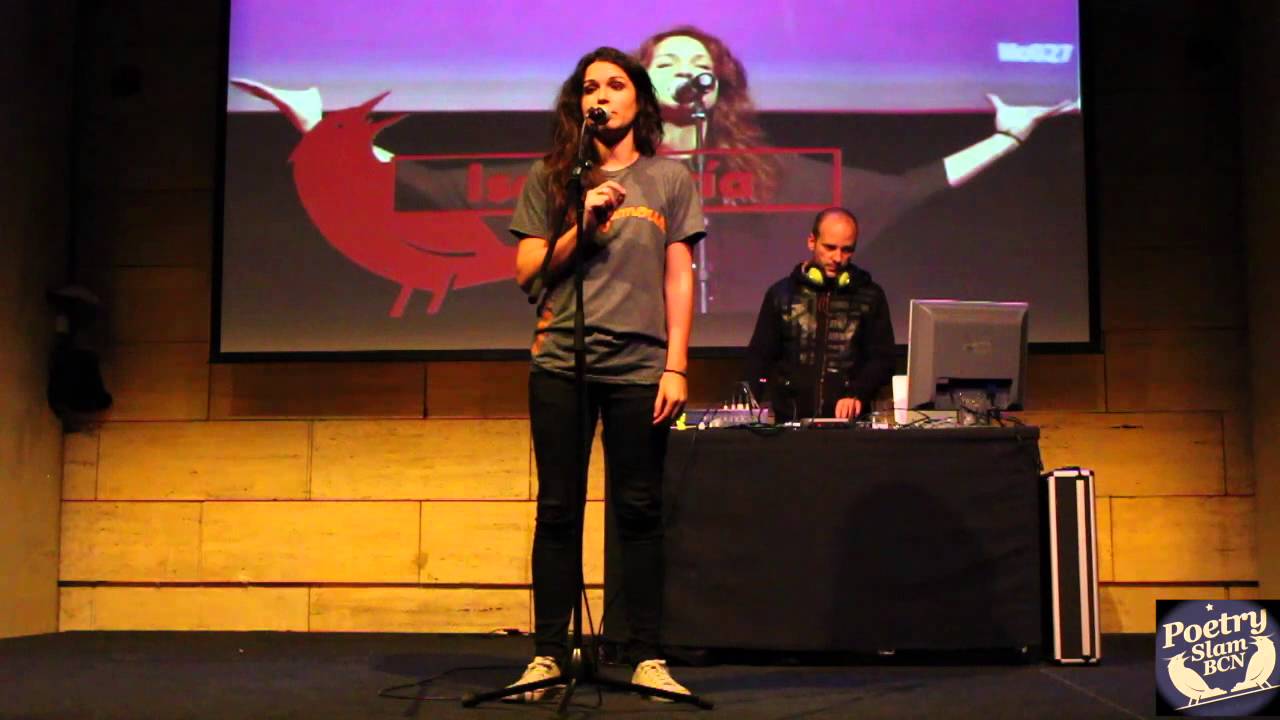 POETRY SLAM BARCELONA. ISA GARCÍA . FINALISTA 12/14 .