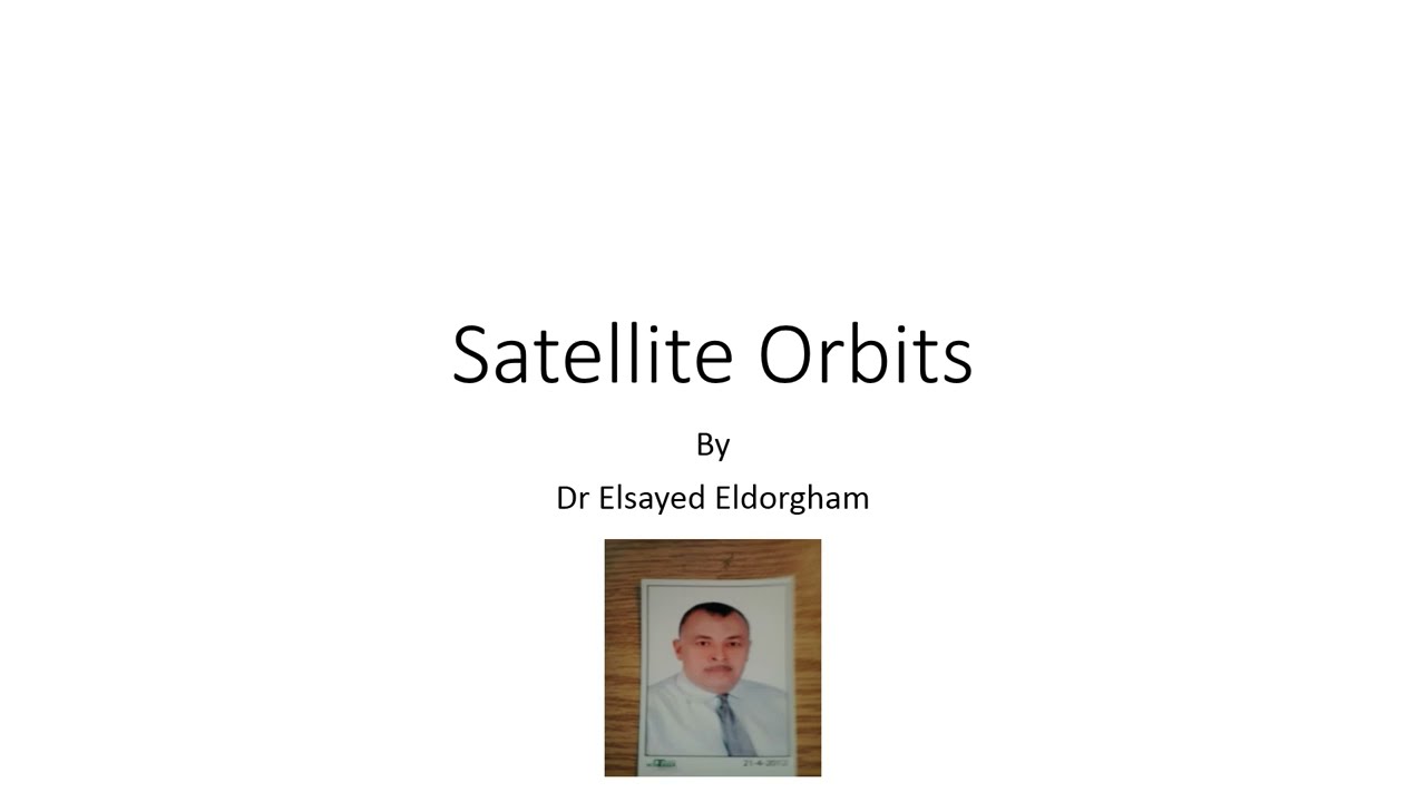 اتصالات الأقمار المدارات orbits