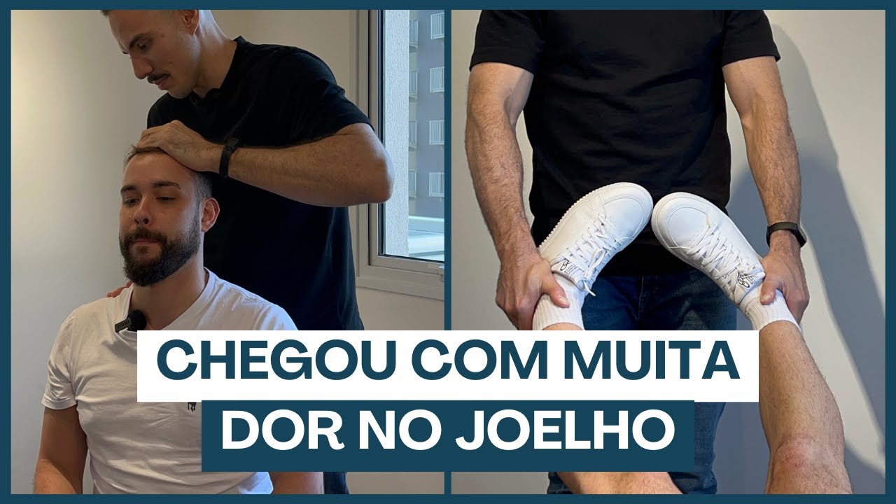 MUITOS ESTRALOS NO JOELHO DOLORIDO