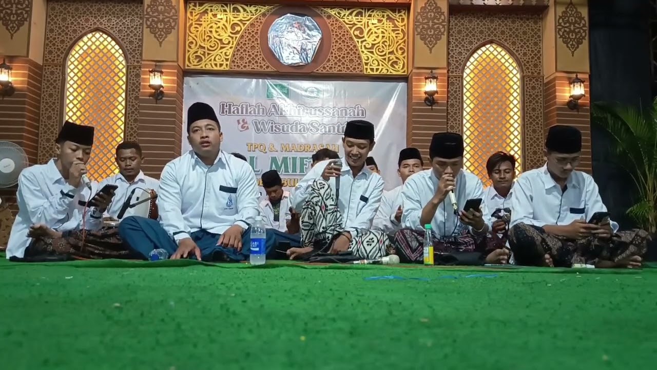 Rebana An-Nur. _haflah akhirussanah madrasah Al Miftah