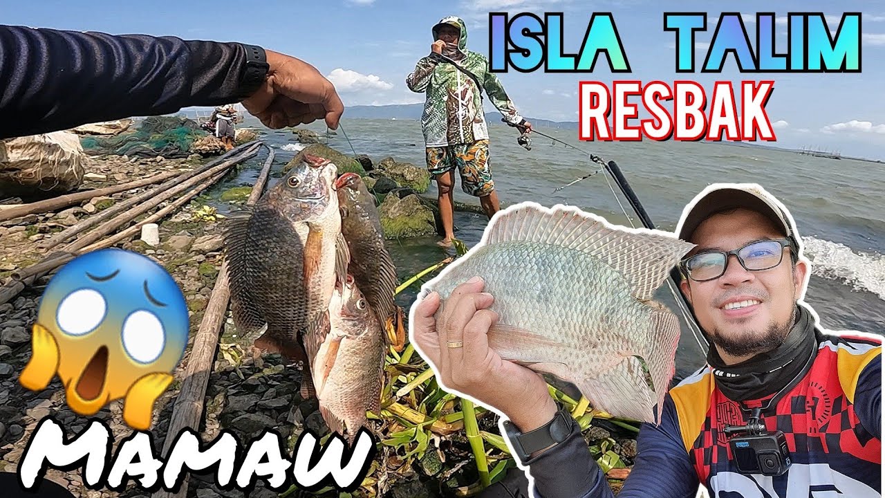 GRABE TALAGA MGA TILAPIA SA TALIM ISLAND ANG LALAKI!