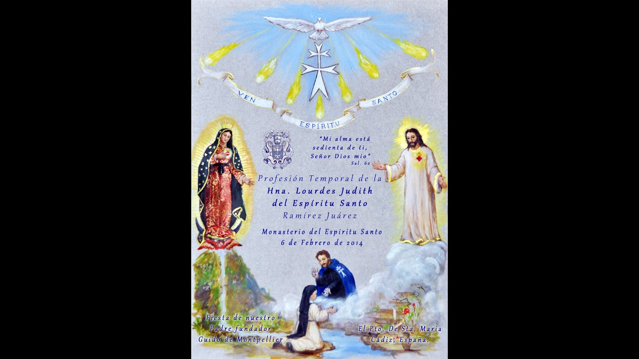 Profesi&oacute;n Simple de la Hna. Judith del Esp&iacute;ritu Santo