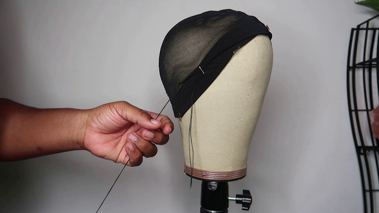 HOW TO REMOVE THE EXTRA SPACE FROM YOUR DOME WIG CAP AFTER TRANSFERRING MEASUREMENTS FOR CUSTOM WIG