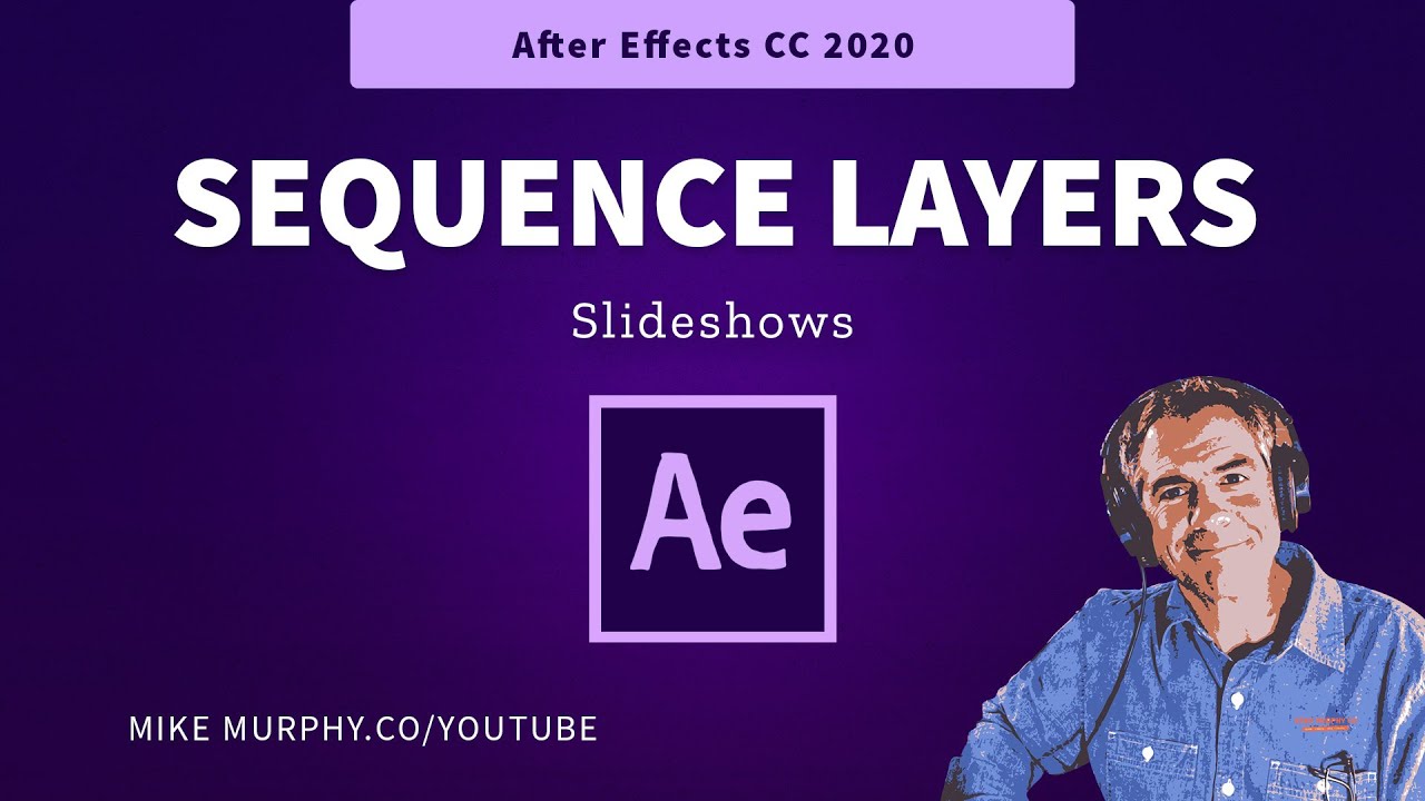 After Effects: как упорядочить слои для слайд-шоу