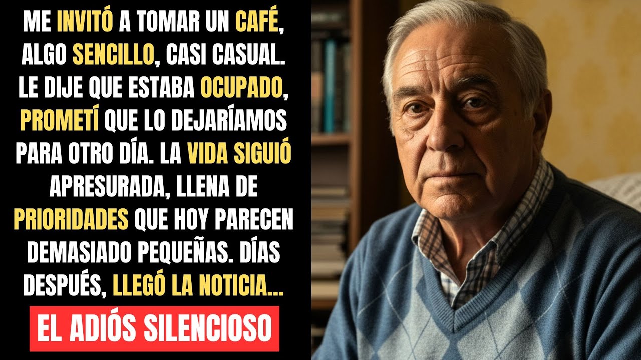 Rechacé una invitación simple… y sólo después entendí que era una despedida!
