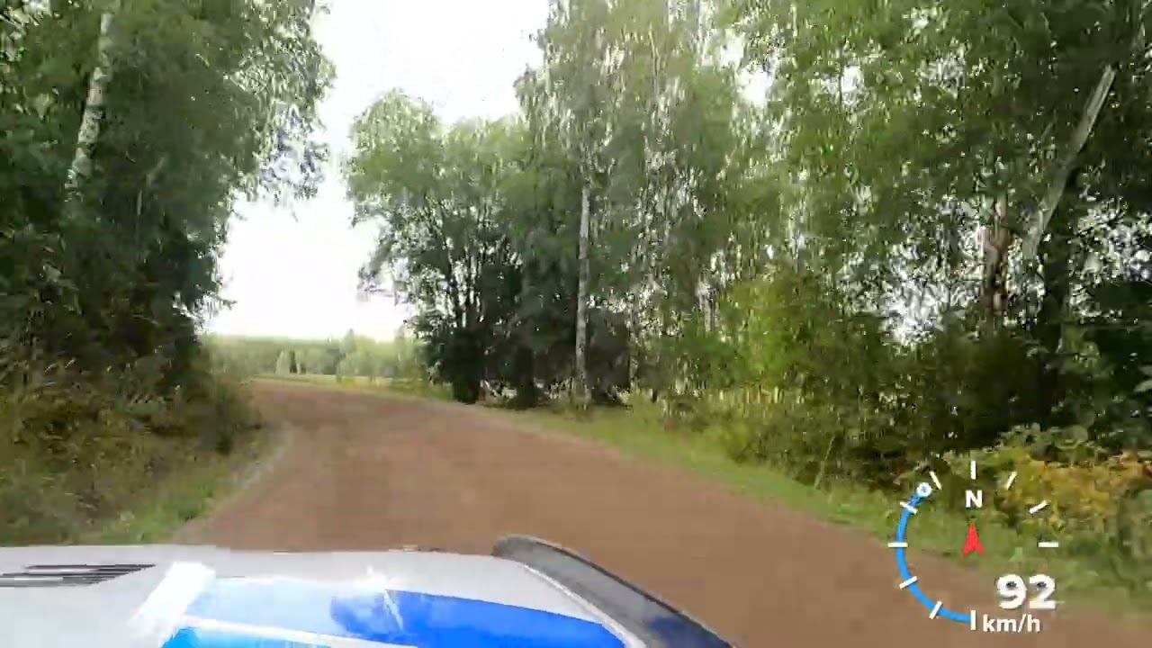 Lahti Historic Rally 2024 Martti Virolainen EK 11 Koukunmaa