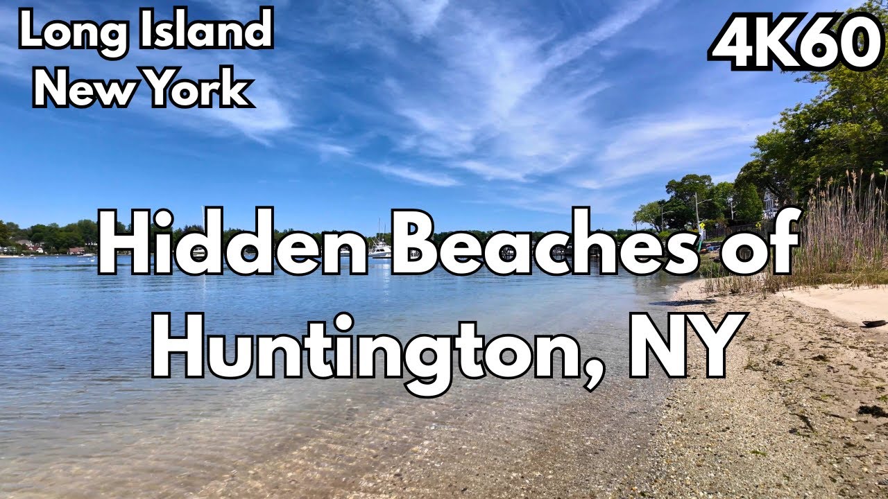 Explore the Hidden Beaches of Huntington, NY: POV Walk 4K60