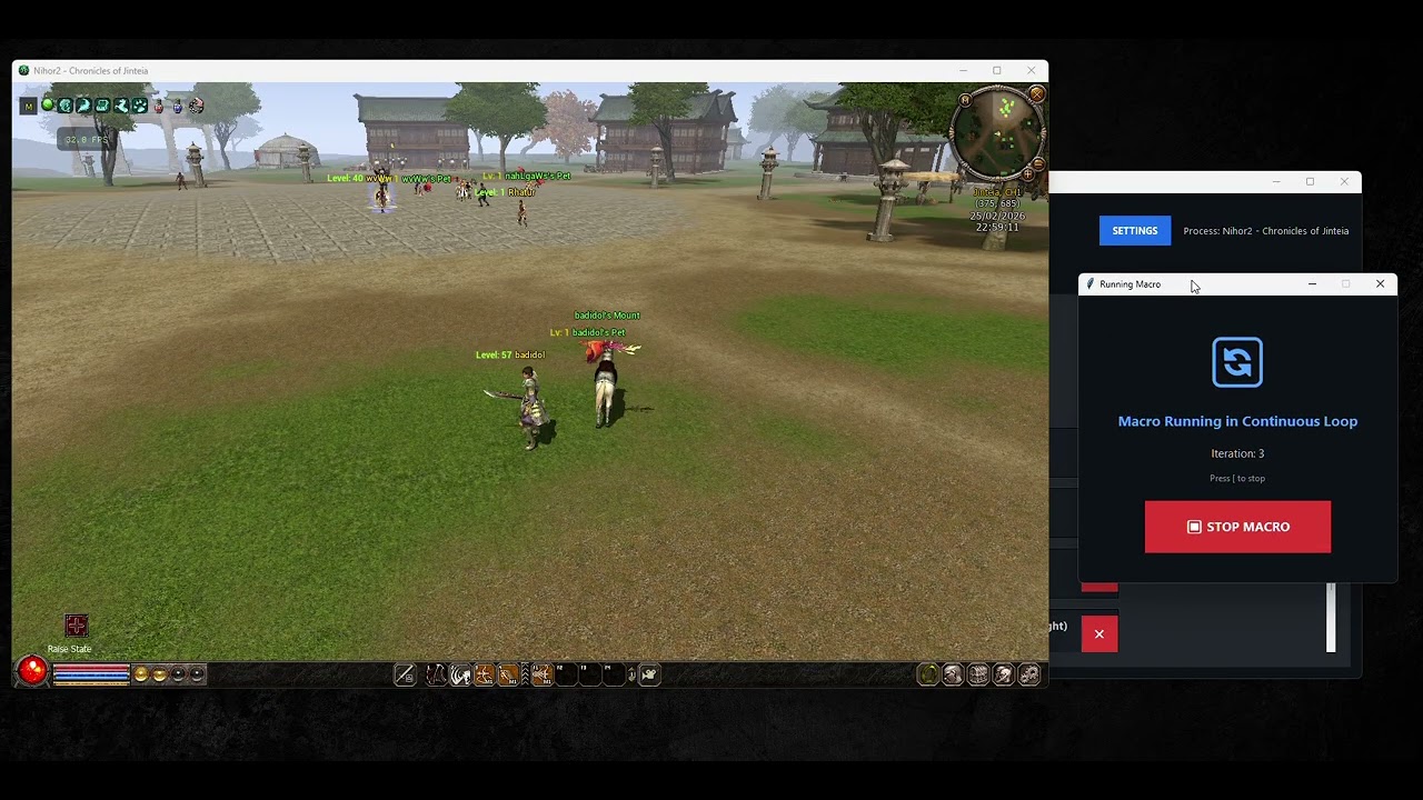 Nihor2 (Metin2) Macro Bot - Automation - e.g. Dungeon macro