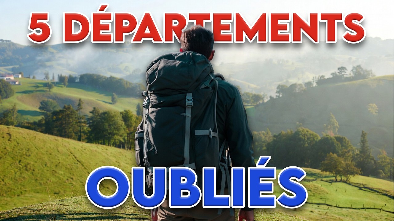 5 départements FRANÇAIS que tout le monde a OUBLIÉ 🇫🇷​