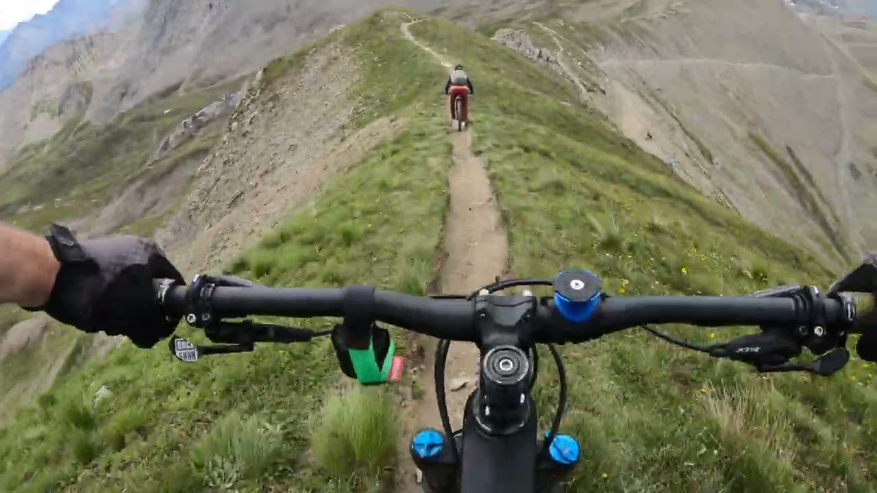 Einfach genialer Trail Ischgl - Samnaun - Greitspitze - Schmugglertrail - Mountainbike - Enduro MTB