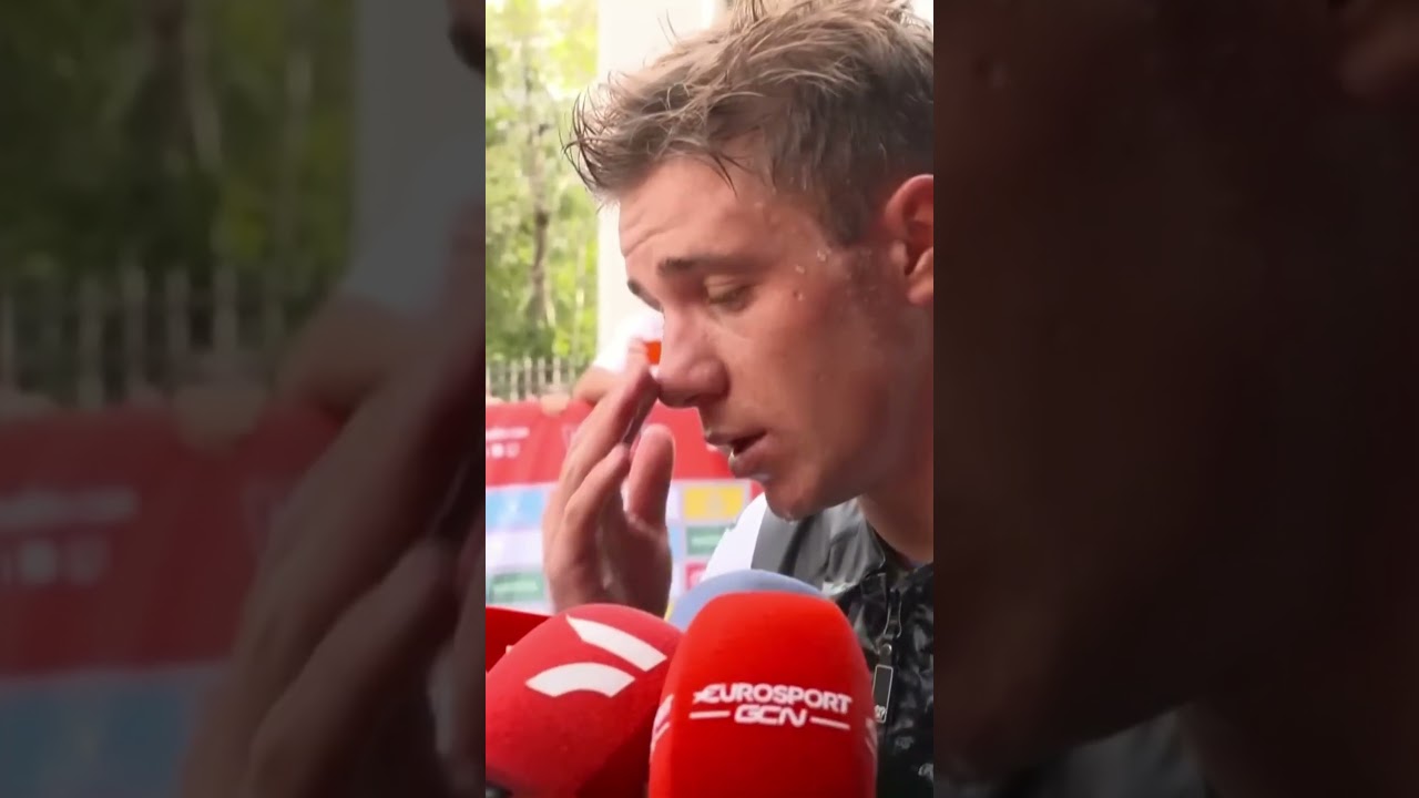 Remco Evenepoel Brutally Roasted Sepp Kuss... #shorts