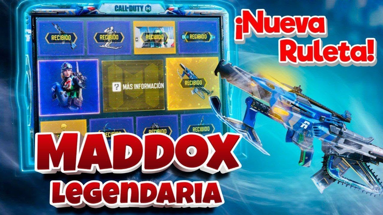 Nueva Ruleta TORMENTA INVERNAL Maddox - Avalanche Legendaria en Cod Mobil