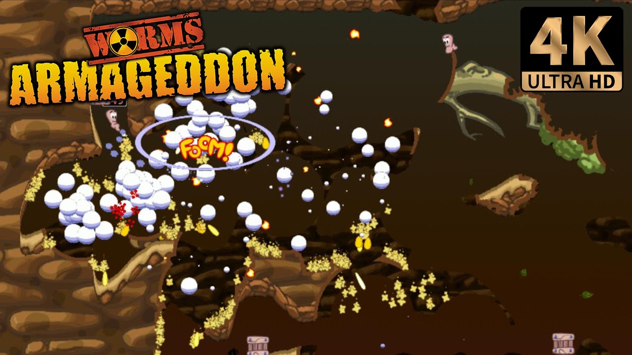 Worms Armageddon Online | Kaos 1v1 | PC 4K