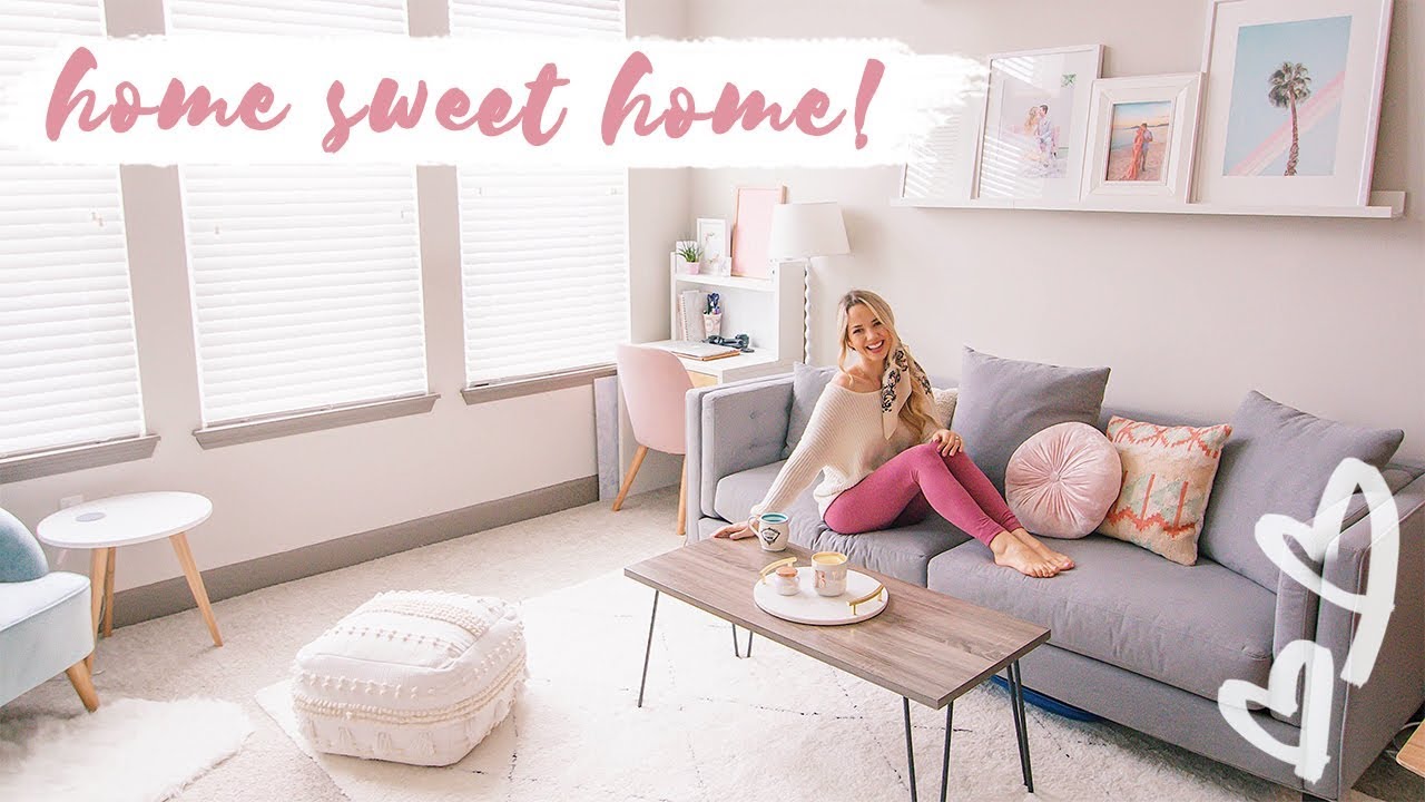 OUR APARTMENT TOUR! ✨ First home as a married couple!