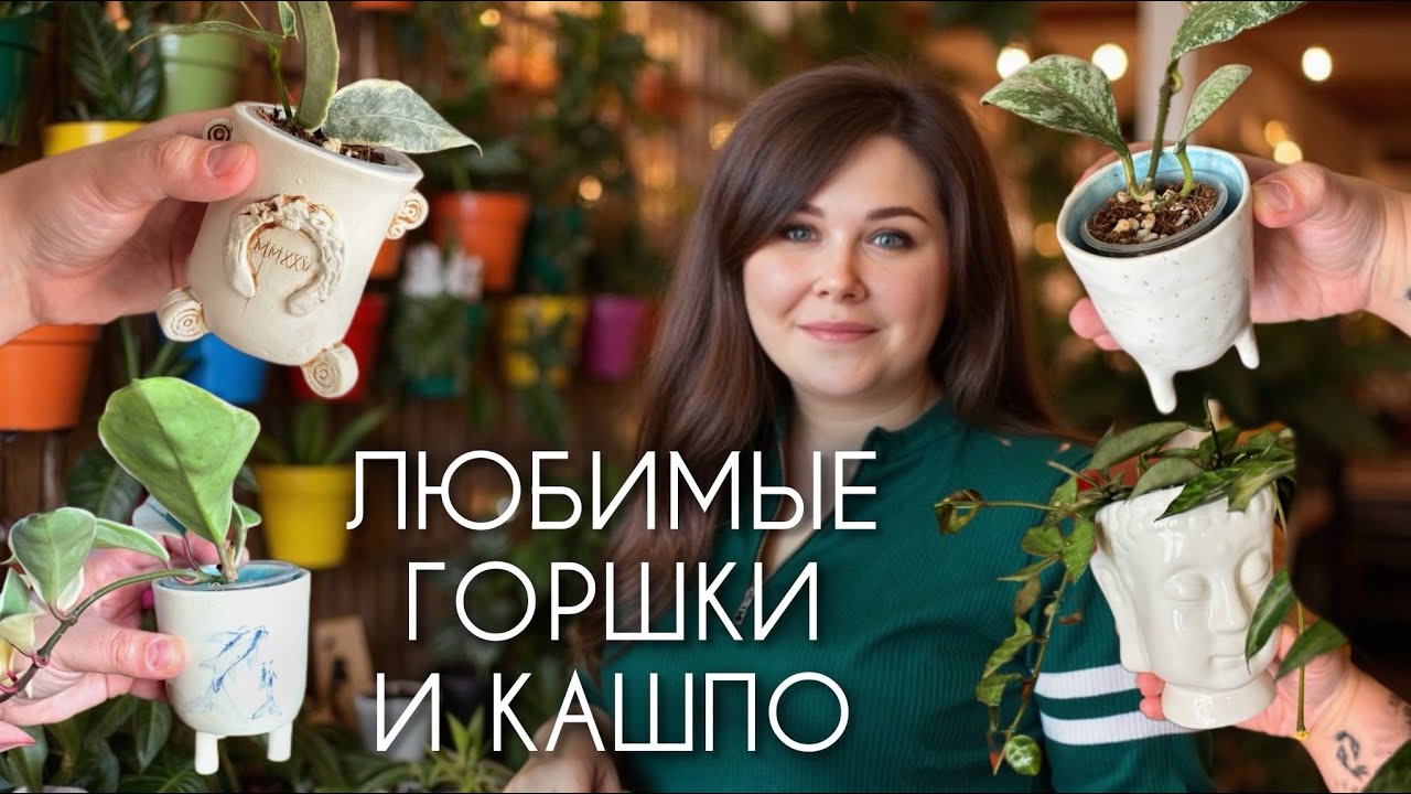Любимые горшки и кашпо - коллекция керамики