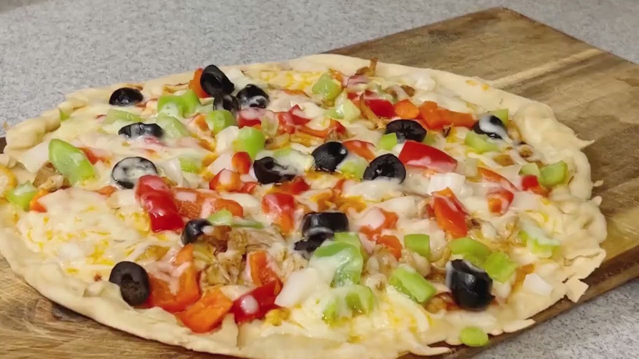 Thin crust pizza recipe by BB foodie