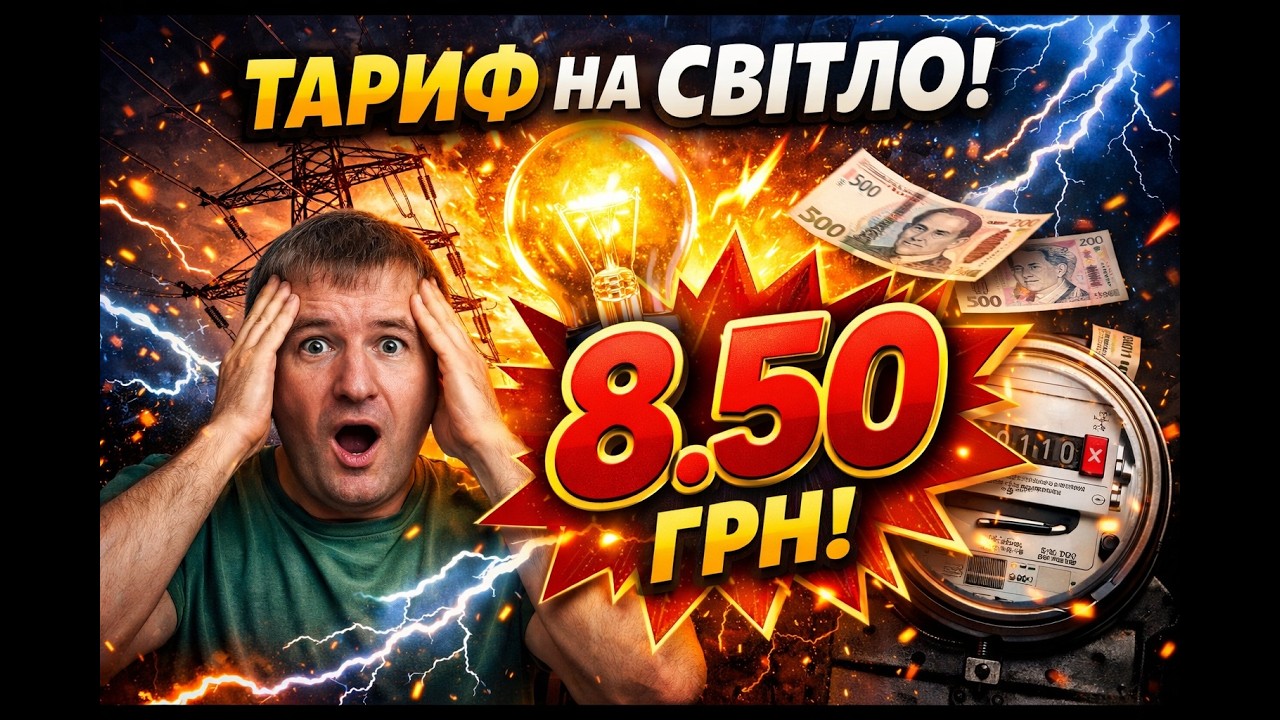 ЦЕ ТРЕШ! ТАРИФ НА СВІТЛО зросте до 8.5 грн? ВИМОГА КРЕДИТОРІВ України!