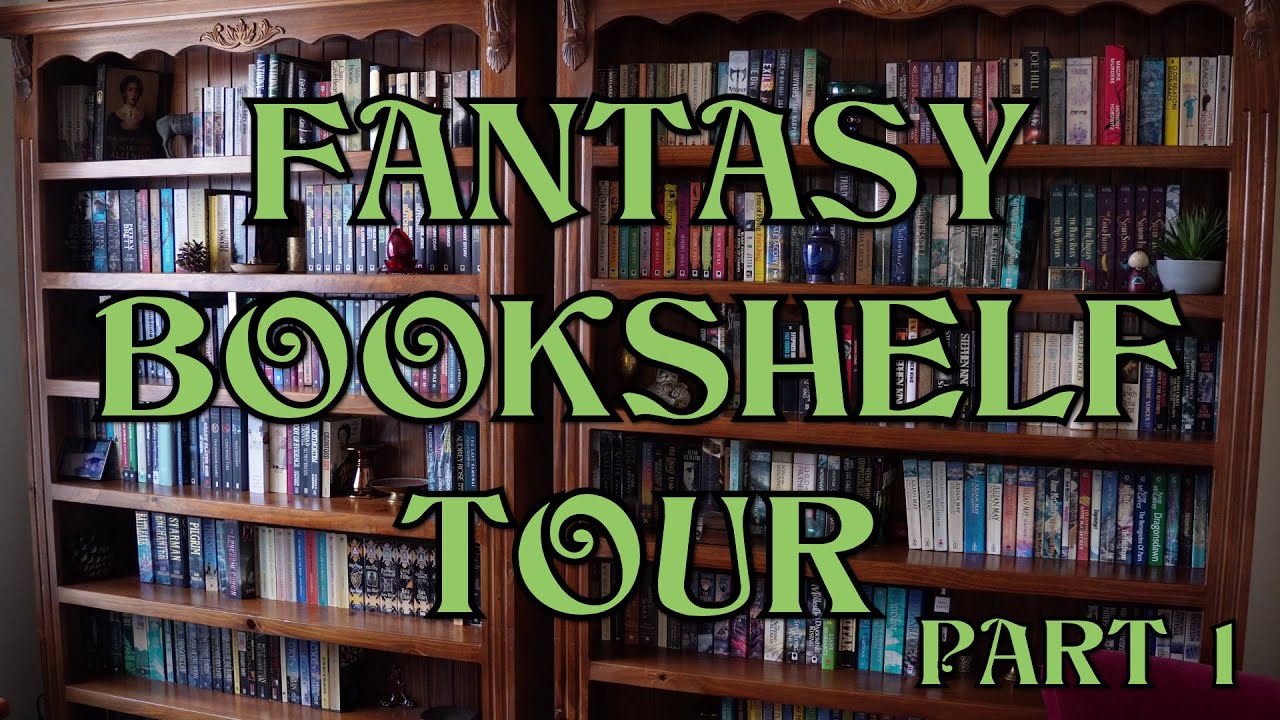 Fantasy Bookshelf Tour Part 1 | 2024 | Older Classic Fantasy