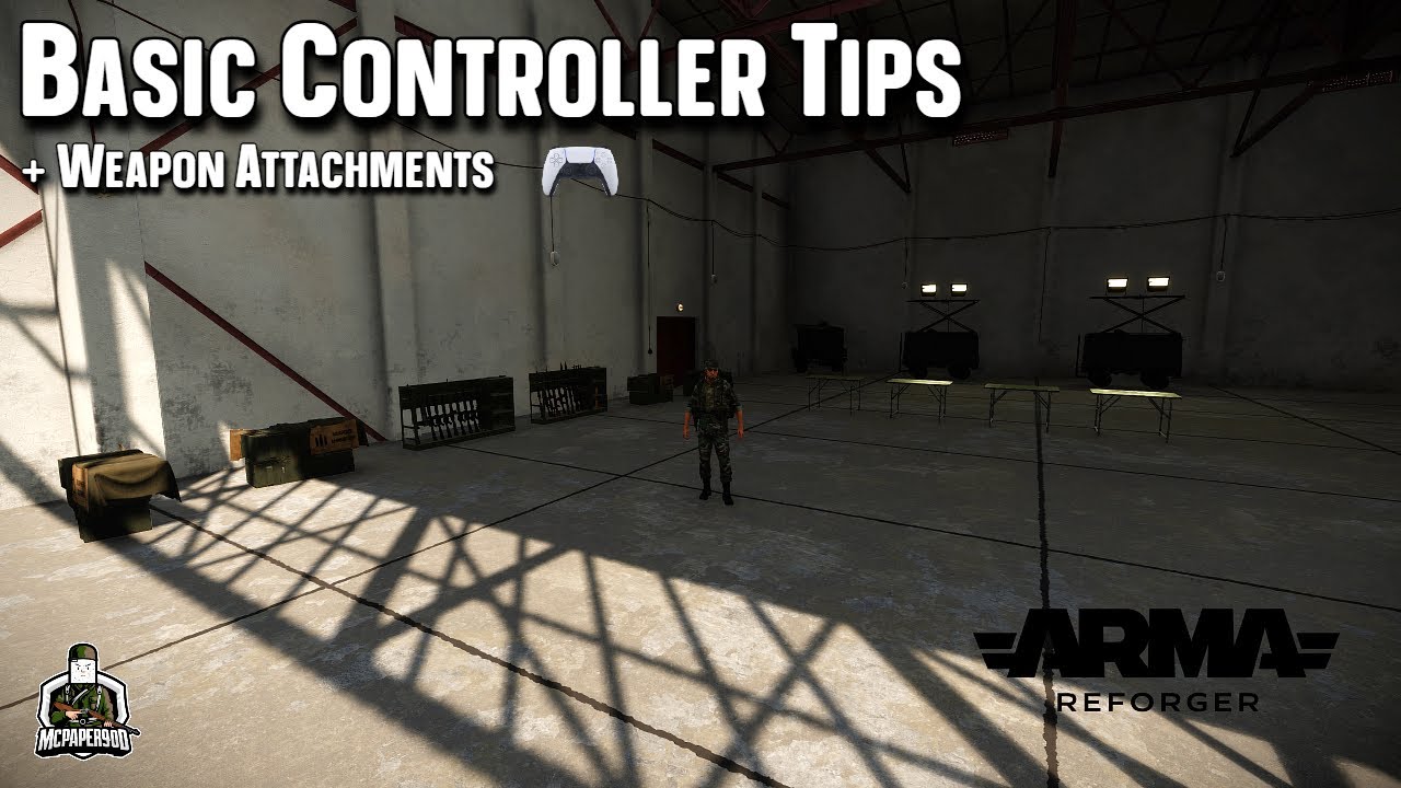 Basic Controller Tips + Weapon Attachments For New Arma Reforger PS5 Players