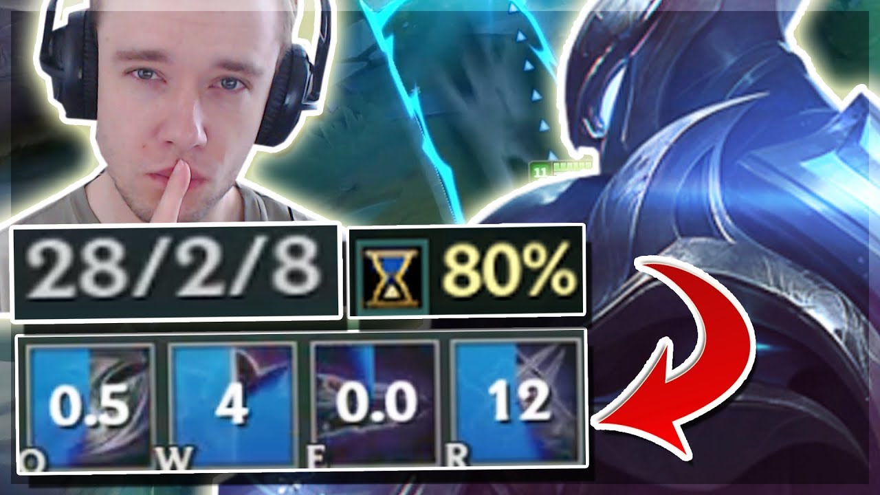 WHEN REDMERCY GETS ZED ON URF!! VS BUNNYFUFUU! 80% CDR - Ultra Rapid Fire Mode - League of Legends