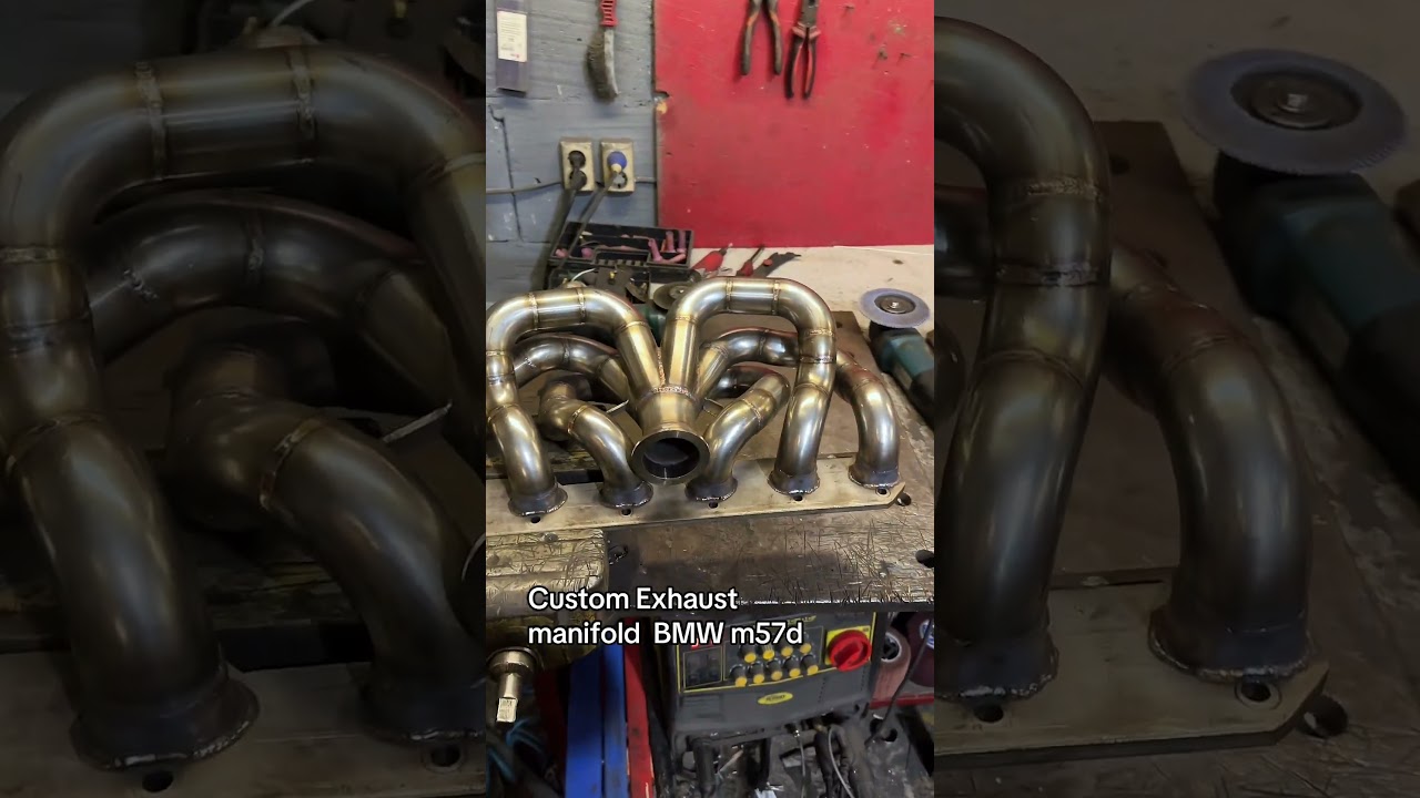 Custom Exhaust manifold  BMW m57d