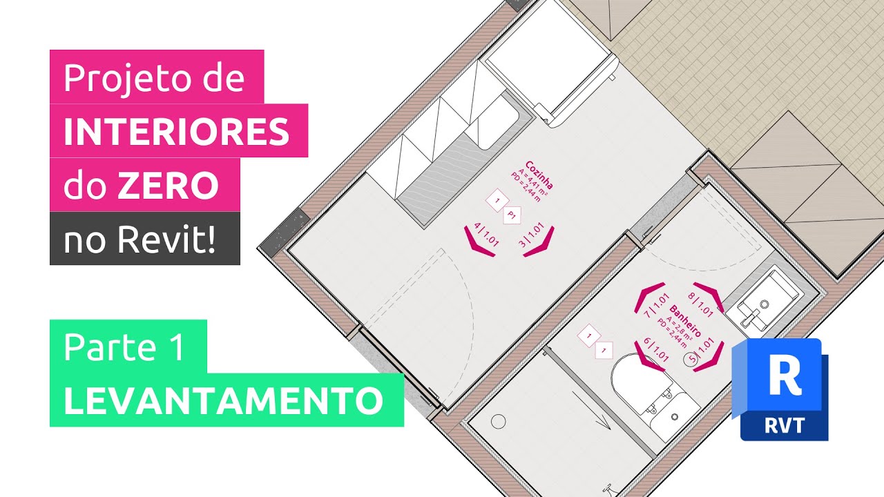 Projeto de INTERIORES do ZERO com o Template ARQPWR // Parte 1