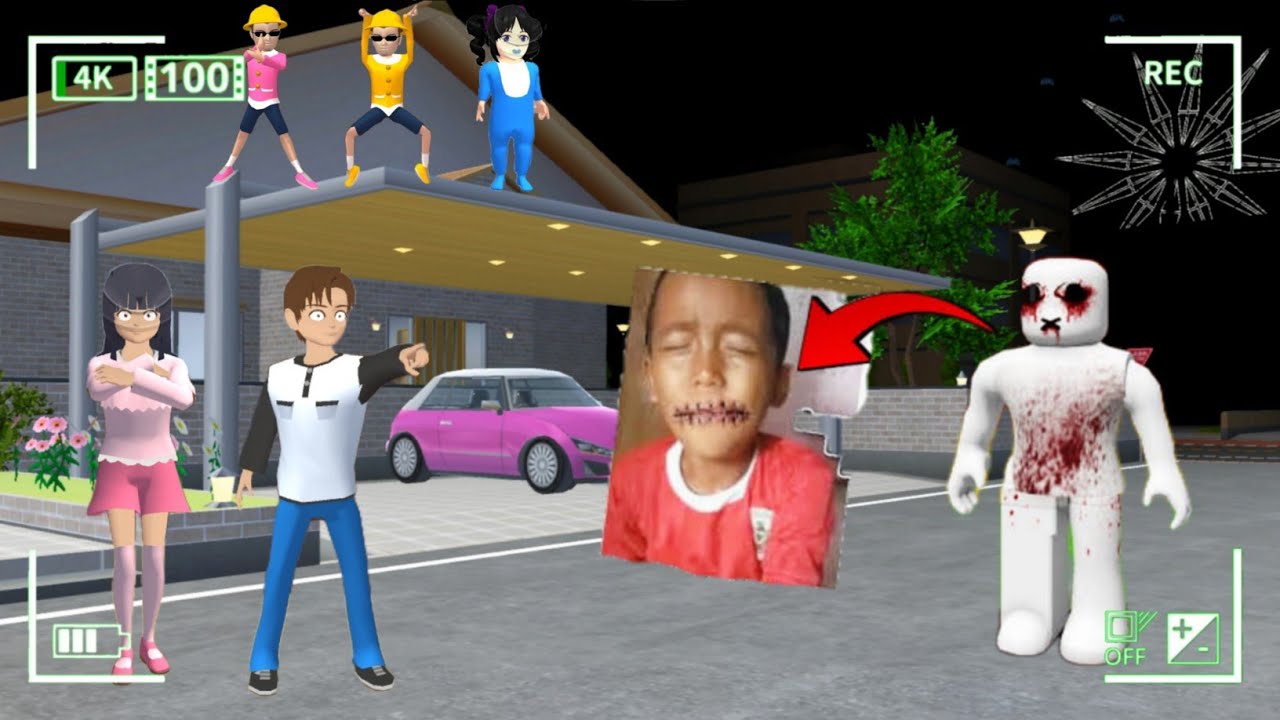 Yuta Mio Panik CCTV Merekam CHAT ROBLOX DIHAPUS Di Depan Rumah 😱| Sakura School Simulator