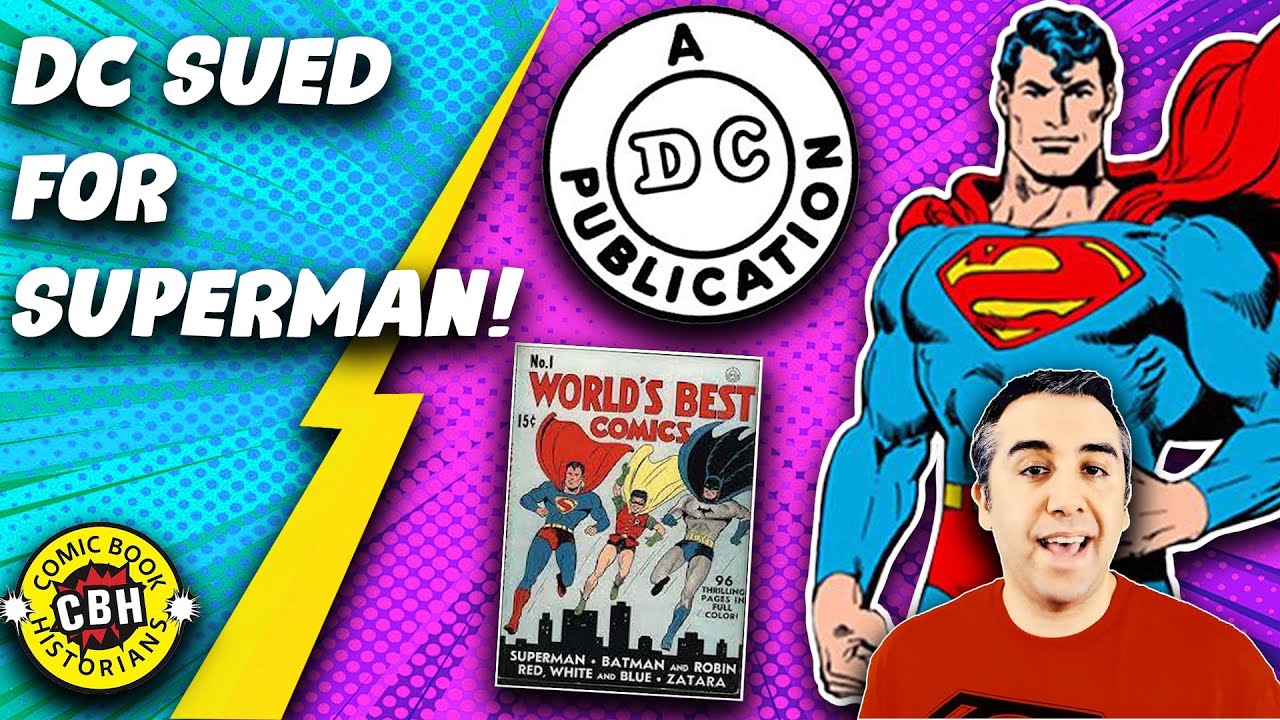 DC Sued Competition to Keep Superman the #1 Newsstand Superhero || Docuseries-22 by Alex Grand