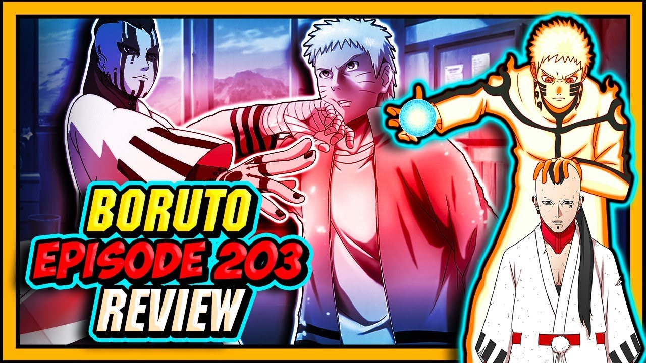 Hokage Naruto VS Jigen-The Slow Destruction Of Naruto! Boruto Episode 203 Review!