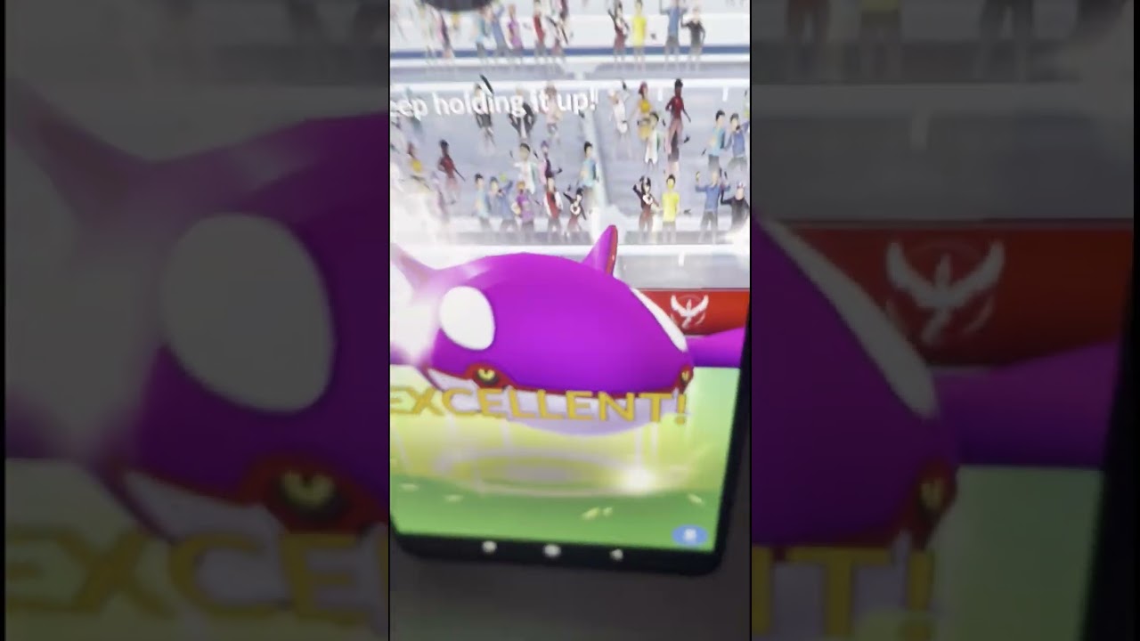 Caught Shiny Mega Mewtwo xxs size 0.99m with background - Tokyo Go Fest 2026 - pokemon go -very luck
