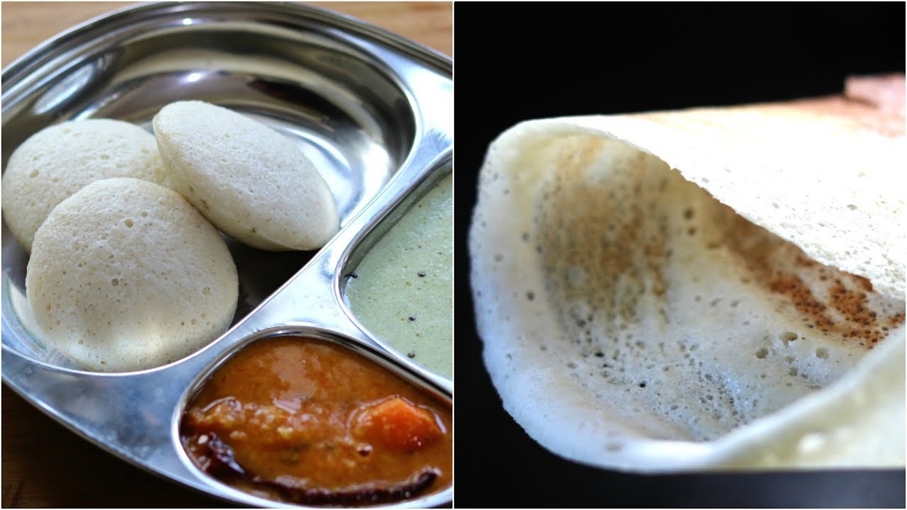 Weight Loss Millet Dosa Batter - How To Make Soft Idli-Dosa Batter With Chama Rice - Skinny Recipes