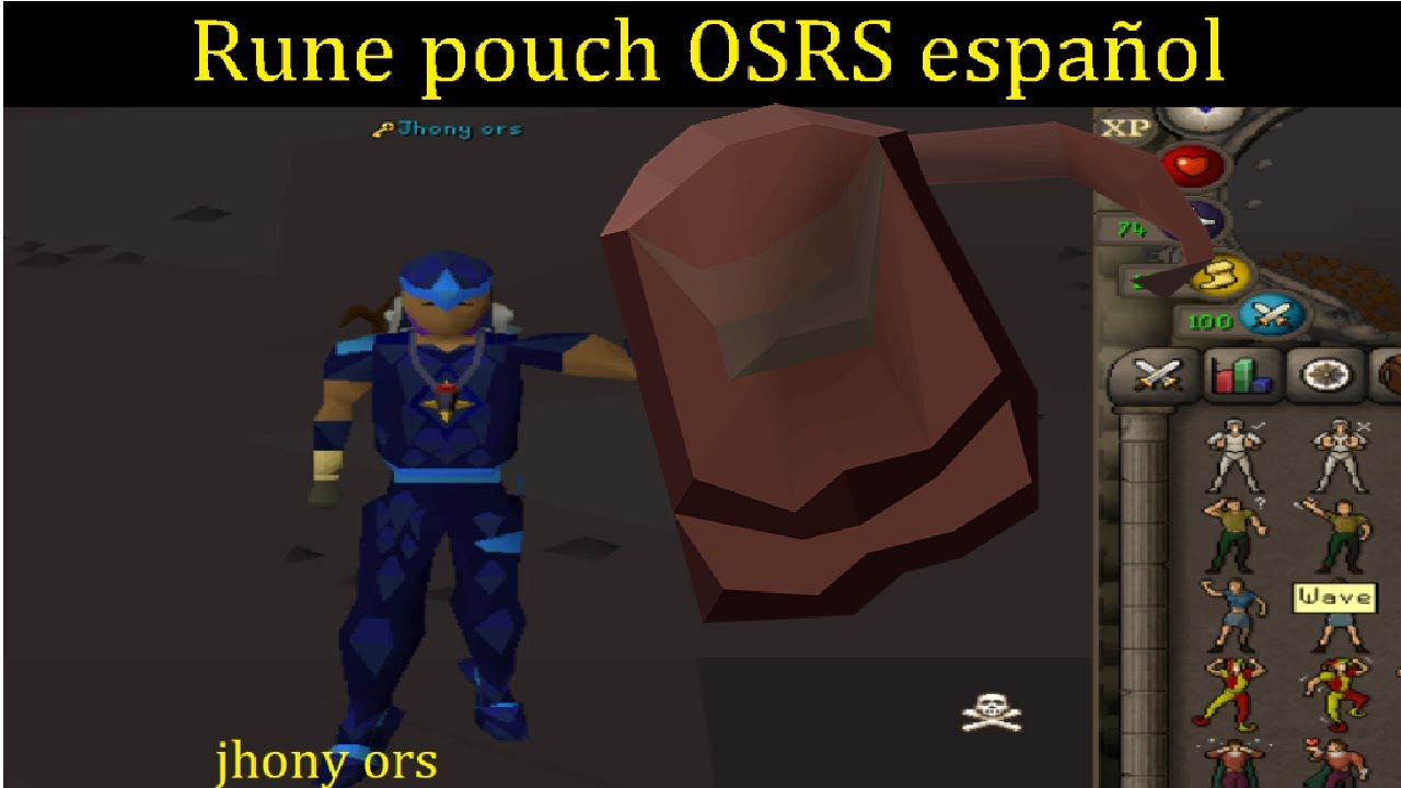 Rune pouch OSRS español