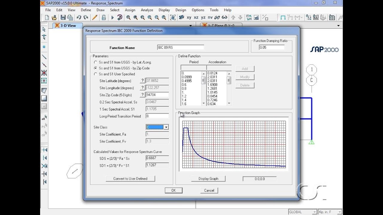 SAP2000 - 10 Response Spectrum Analysis: Watch & Learn