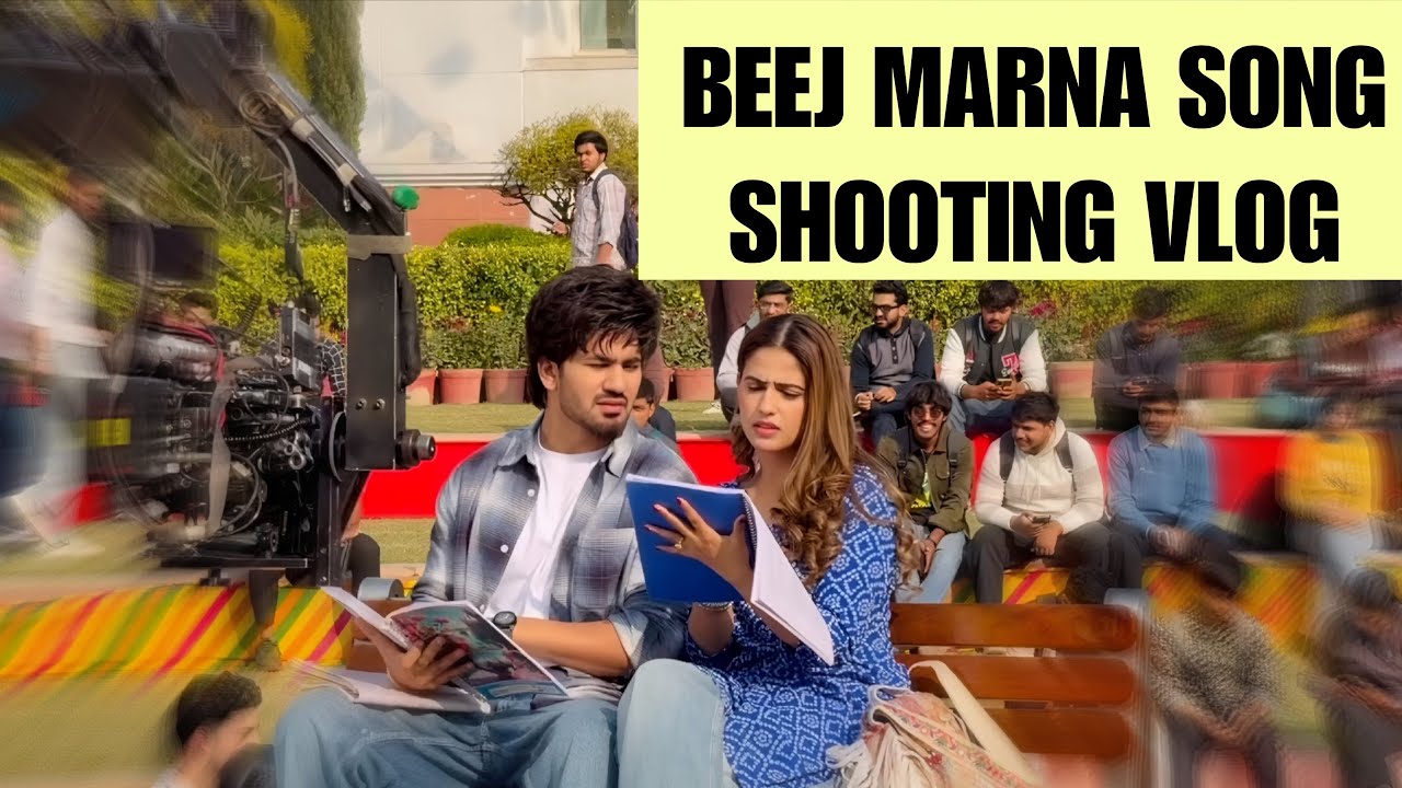 Beej Marna Song Shooting Vlog | Pranjal Dahiya | Aman Jaji | Behind The Scenes Haryanvi Song