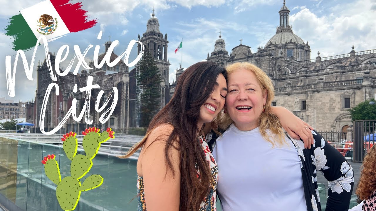 My Mexican Mom's First Impressions of Mexico City! 😱🇲🇽
