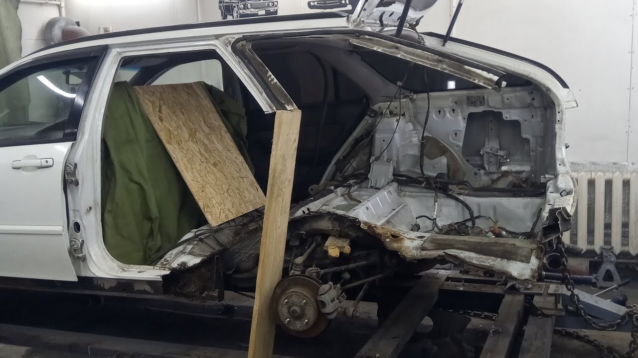 Honda accord при смерти, замена задней четверти